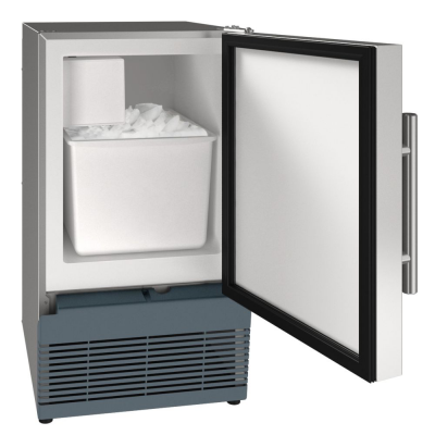 15" U-Line Built-in ACR015 Crescent Ice Maker in Stainless Steel - UACR015-SS01A