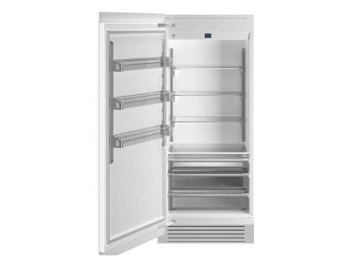 36" Bertazzoni 21.5 Cu. Ft. Built-in Column Refrigerator in Panel Ready - REF36RCPRL/23
