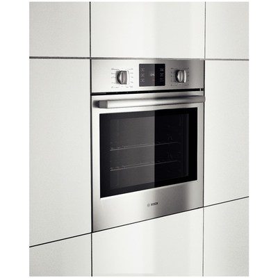 30" Bosch 4.6 Cu. Ft. 500 Series Single Wall Oven In Stainless Steel - HBL5451UC