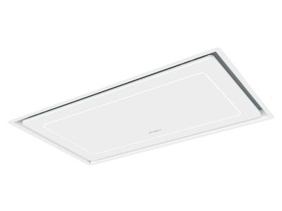 36" Faber High-Light Ceiling Mount Island Range Hood In White Matte - HILTIS36WHNB