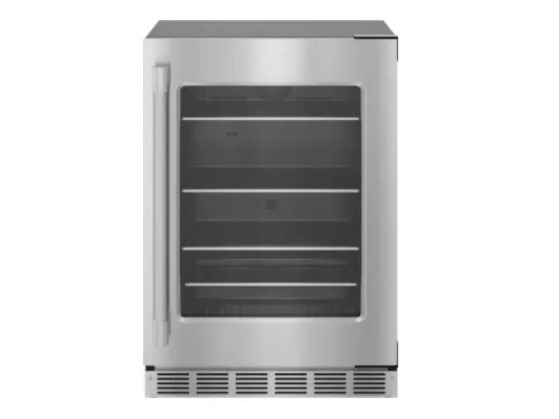 Thermador T24UR925RS 24 5.2 Cu. Ft. Professional Glass Door Refrige