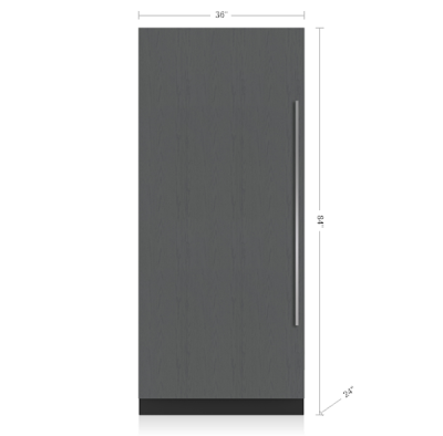 30" SubZero Designer Column Refrigerator in Panel Ready - DEC3650R/R