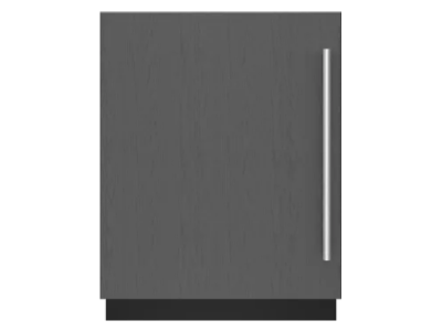 24" SubZero 5.0 Cu. Ft. Designer Left-Hinge Undercounter ADA Height Refrigerator in Panel Ready - DEU2450R/ADA/L