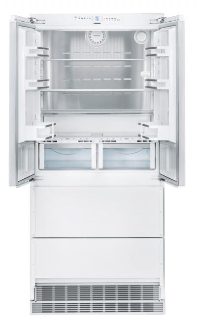 36" Liebherr 18.9 Cu. Ft. French Door Combined Refrigerator Freezer with NoFrost - HCB2092