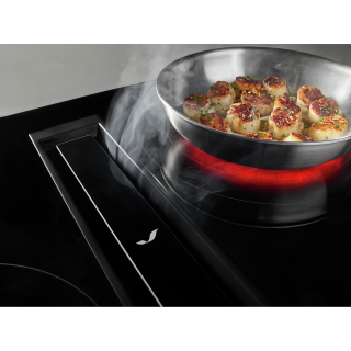 36" Jenn-Air Electric Radiant Downdraft Cooktop in Black - JED4536KB