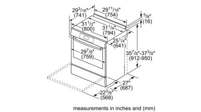 30" Bosch 4.8 Cu. Ft. Benchmark Gas Slide-in Range Stainless Steel - HGIP056UC