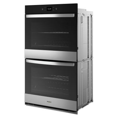 30" Whirlpool 10.0 Cu. Ft. Double Wall Oven with Air Fry in Stainless Steel - WOED5030LZ