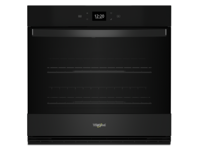 27" Whirlpool 4.3 Cu. Ft. Single Wall Oven with Air Fry in Black - WOES5027LB