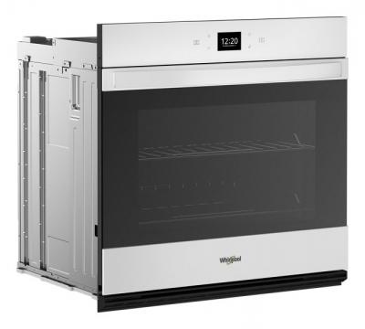 30" Whirlpool 5.0 Cu. Ft. Single Wall Oven with Air Fry When Connected - WOES5030LW
