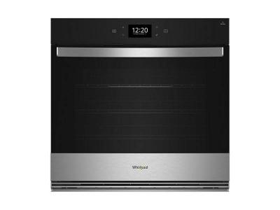 27" Whirlpool 4.3 Cu. Ft. Single Smart Wall Oven with Air Fry - WOES7027PZ