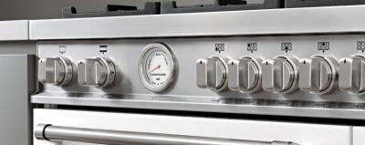 36" BERTAZZONI 5 Burner Electric Oven Dual Fuel Range - MAS365DFMXV