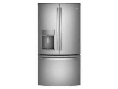 36" GE Profile 22.1 Cu. Ft. Counter-Depth French-Door Refrigerator - PYD22KYNFS