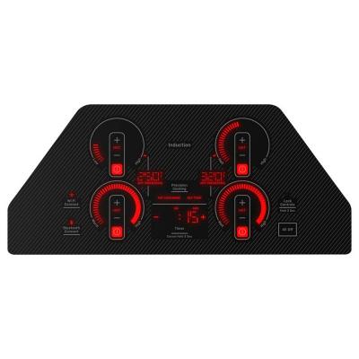 30" GE Profile Built-in Touch Control Induction Cooktop in Black - PHP7030DTBB