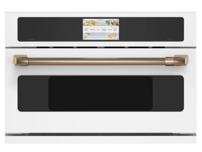 30" Café Smart Five in One Oven with 120V Advantium Technology - CSB913P4NW2