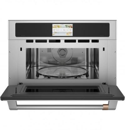 30" Café Smart Five in One Oven with 120V Advantium Technology - CSB913P2NS1