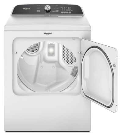 29" Whirlpool 7 Cu. Ft. Top Load Electric Dryer with Moisture Sensor in White - YWED6150PW