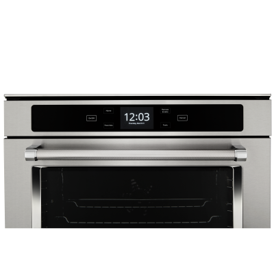 24" KitchenAid 2.90 Cu. Ft. Smart Single Wall Oven with True Convection  - YKOSC504PPS