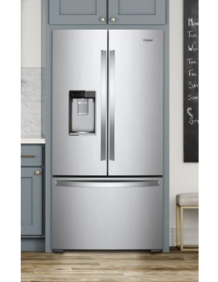 36" Whirlpool  Wide Counter Depth French Door Refrigerator - 24 cu. ft. - WRF954CIHZ