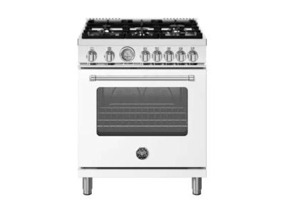 30" BERTAZZONI 4.6 Cu. Ft. Freestanding Gas Range with 5 Sealed Burners  - MAS305GASBIV