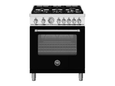 30" BERTAZZONI 4.6 Cu. Ft. Freestanding Gas Range with 5 Sealed Burners - MAS305GASNEV