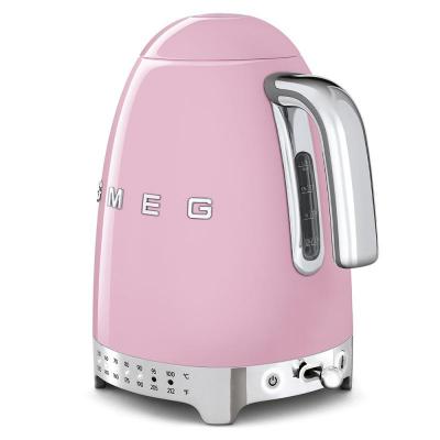 SMEG 50's Style Kettle With Plastic Button In Pink - KLF04PKUS
