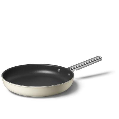 SMEG 50's Style Frypan With 30 Inch Diameter In Cream - CKFF3001CRM