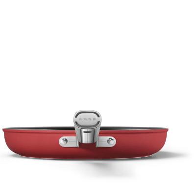 SMEG 50's Style Frypan With 30 Inch Diameter In Red - CKFF3001RDM