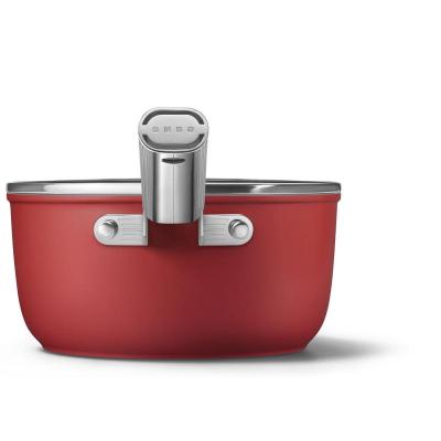 SMEG 50's Style Saucepan With 20 Inch Diameter In Red - CKFS2011RDM