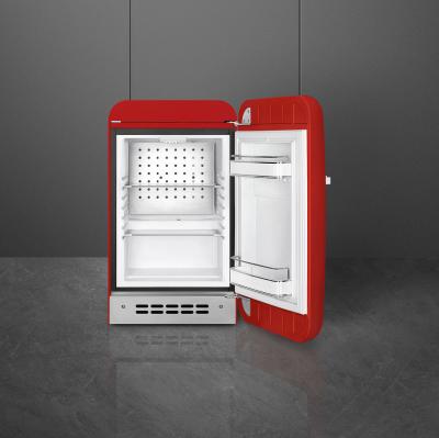 16" SMEG 50's Style Freestanding Compact Refrigerator  - FAB5URRD3