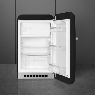22" SMEG 50's Retro-style Freestanding Compact Refrigerator - FAB10URBL3