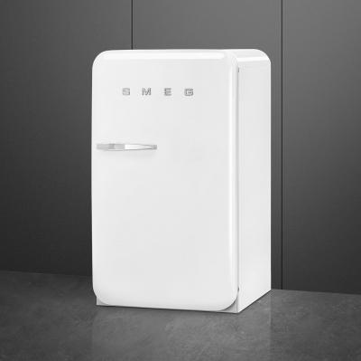 22" SMEG 50's Retro-style Freestanding Compact Refrigerator - FAB10URWH3
