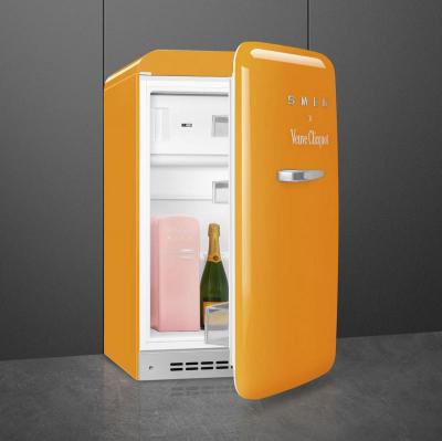 22" SMEG Veuve Clicquot Retro-style Free-standing Refrigerator  - FAB10URDYVC3