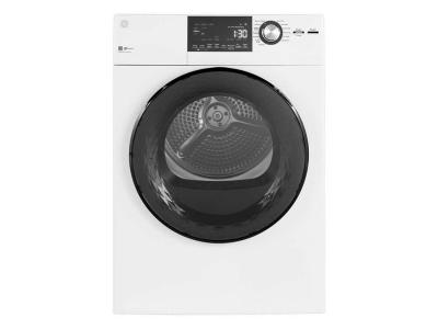 24" GE Stack Bracket Kit and Front Load Washer and Front Load Electric Dryer - GFA24KITL-GFW148SSMWW-GFT14JSIMWW