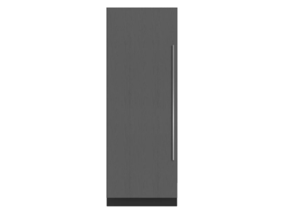 30" SubZero 17.3 Cu. Ft. Left-Hinge Designer Column Refrigerator with Internal Dispenser in Panel Ready - DEC3050RID/L