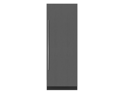 30" SubZero 17.3 Cu. Ft. Right-Hinge Designer Column Refrigerator in Panel Ready - DEC3050R/R
