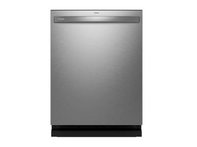24" GE Profile Top Control Stainless Steel Interior Dishwasher with Sanitize Cycle - PDT715SYVFS