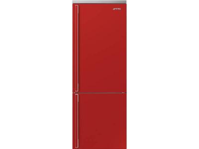 28" SMEG Portofino 16.2 Cu. Ft. Freestanding Bottom Mount Refrigerator - FA490URR