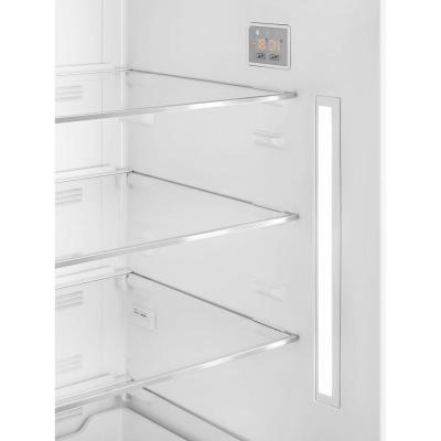 28" SMEG 50's Style 18 Cu. Ft. Freestanding Bottom Mount Refrigerator - FAB38URBL
