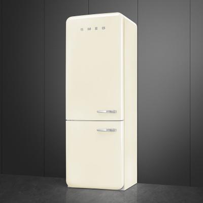 28" SMEG 50's Style 18 Cu. Ft. Freestanding Bottom Mount Refrigerator - FAB38ULCR