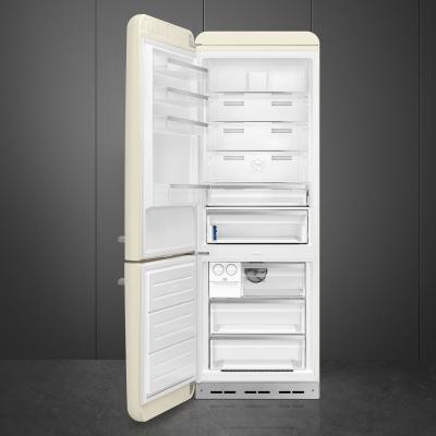28" SMEG 50's Style 18 Cu. Ft. Freestanding Bottom Mount Refrigerator - FAB38ULCR