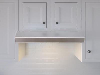 24" Zephyr Breeze I Under-Cabinet Range Hood in White - AK1124BW