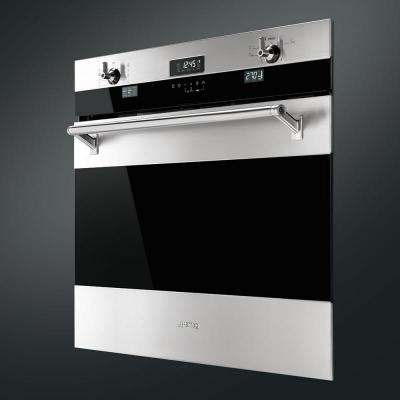 30" SMEG Classic Design Electric Wall Oven with 4.34 cu. ft. Capacity - SOU330X1