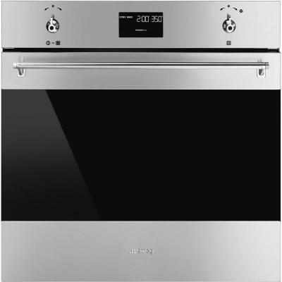 24" SMEG Single Convection Electric Wall Oven with 2.8 cu. ft. - SFU6302TVX