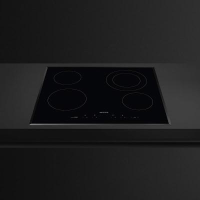 24" SMEG Electric Cooktop with 5 Burners - SEU244ETB