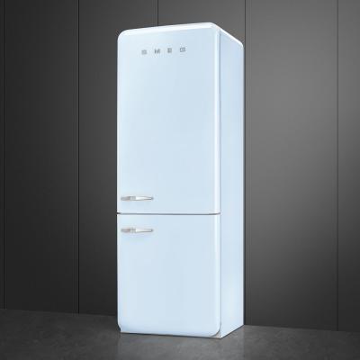 28" SMEG 50's Style 18 Cu. Ft. Freestanding Bottom Mount Refrigerator - FAB38URPB