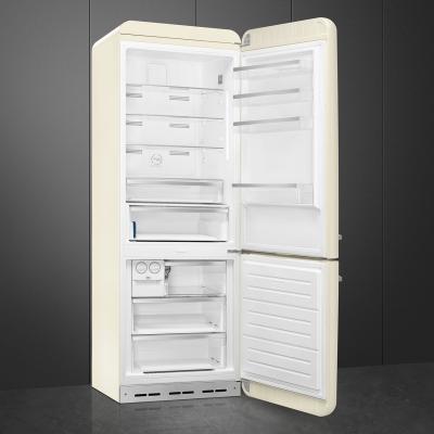 28" SMEG 50's Style 18 Cu. Ft. Freestanding Bottom Mount Refrigerator - FAB38URCR