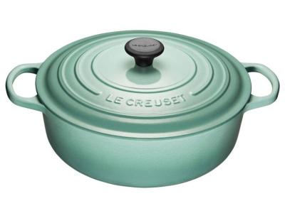 Le Creuset Enamelled Cast Iron Shallow Round Dutch Oven - CA-21179030771031