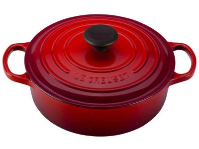 Le Creuset Enamelled Cast Iron Shallow Round Dutch Oven - CA-21179030060031