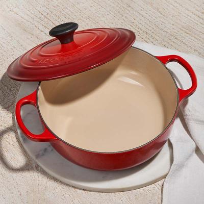 Le Creuset Enamelled Cast Iron Shallow Round Dutch Oven - CA-21179030060031