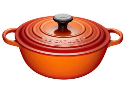 Le Creuset Enamelled Cast Iron 4.1 L Capacity Chef's Dutch Oven - CA-21114026090031